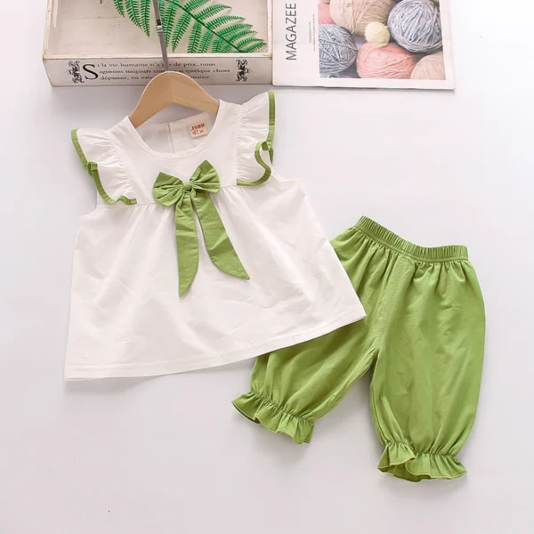 Girls Summer Dress Set