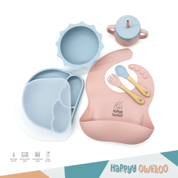 Baby Silicone Feeding Set – Toddler (Mixed BP) - Image 2